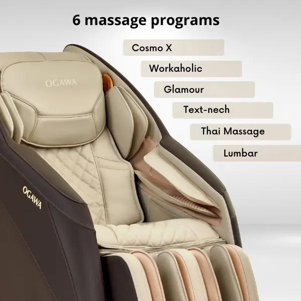 Cosmos X massage programs